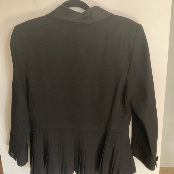 Valentino Night black jacket with peplum. Size 14. - Picture 7 of 12